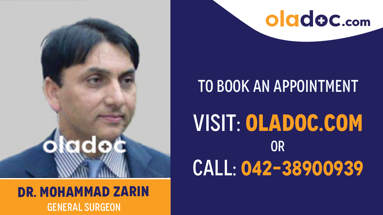 Book appointment with Dr. Mohammad Zarin-best General Surgeon in  Peshawar